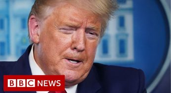 Coronavirus: Trump warns of 'very painful' weeks ahead – BBC News