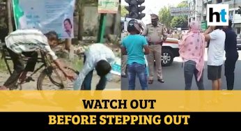 Covid-19 | Watch how Police is dealing with people stepping out amid lockdown