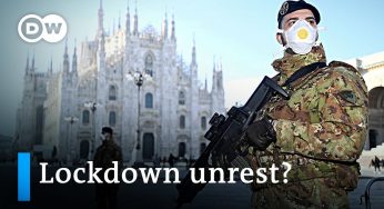 Ongoing Coronavirus lockdown in Italy grows fear of unrest | DW News