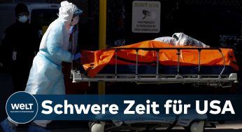 SCHRECKLICHE COVID-19-EPIDEMIE: Bereits mehr als 300 000 Corona-Infektionen in den USA