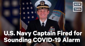 U.S. Navy Captain Brett Crozier Fired After Speaking Out About COVID-19 | NowThis