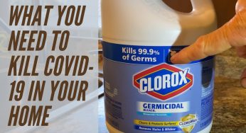 What you NEED to KILL COVID 19 in your home
