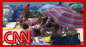 CNN reporter debunks Alabama beachgoers' Covid 19 theories