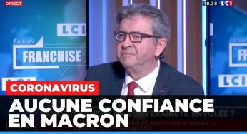 CORONAVIRUS – Aucune confiance en Macron