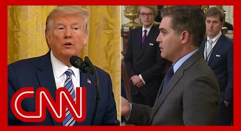 Jim Acosta presses Trump on his Covid-19 prediction
