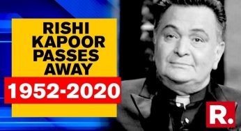 Rishi Kapoor Passes Away | Live TV 24×7 | Coronavirus India News Live | Republic TV Live