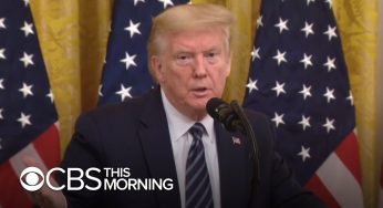 Trump claims he saw evidence coronavirus started in a China lab