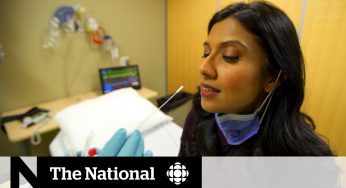 Watch what it's like to get tested for COVID-19