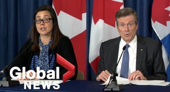 Coronavirus outbreak: Toronto mayor addresses anti-Black racism, reopening city services | FULL