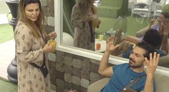 Bigg Boss 14 Promo: Rakhi Sawant asks Abhinav Shukla to help her wear a saree : Bollywood News