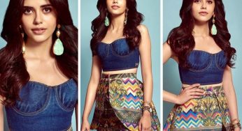 Sanjana Sanghi is about the effortless elegance in Falguni and Shane Peacock : Bollywood News