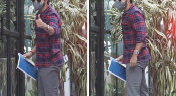 Varun Dhawan follows the classic flannel trend during his latest appearance ahead of his wedding to Natasha Dalal : Bollywood News